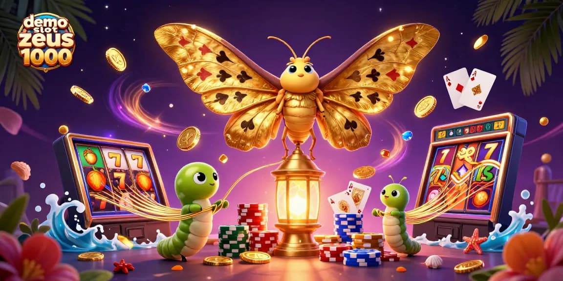 Experience exhilarating gameplay with demo slot zeus 1000 featuring vibrant casino scenes and lucky symbols.