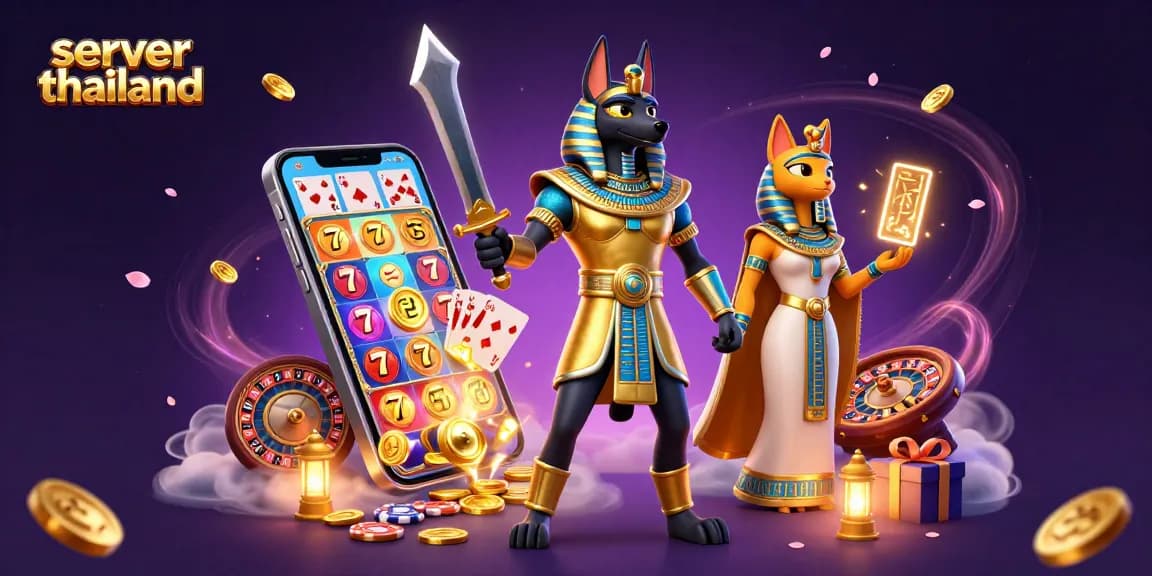 Engage with thrilling slot games featuring server thailand, as Anubis and Bastet bring ancient luck.