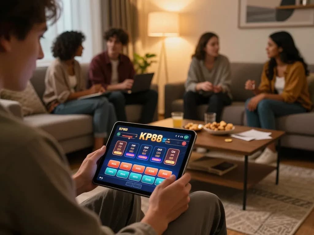 Engage in exciting online gaming with KP88, experiencing thrilling casino action from home.