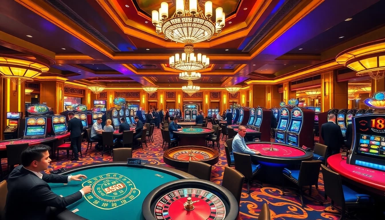 Enjoy the excitement of gaming at https://lc88.co.com/ with engaging casino tables and vibrant slot machines.