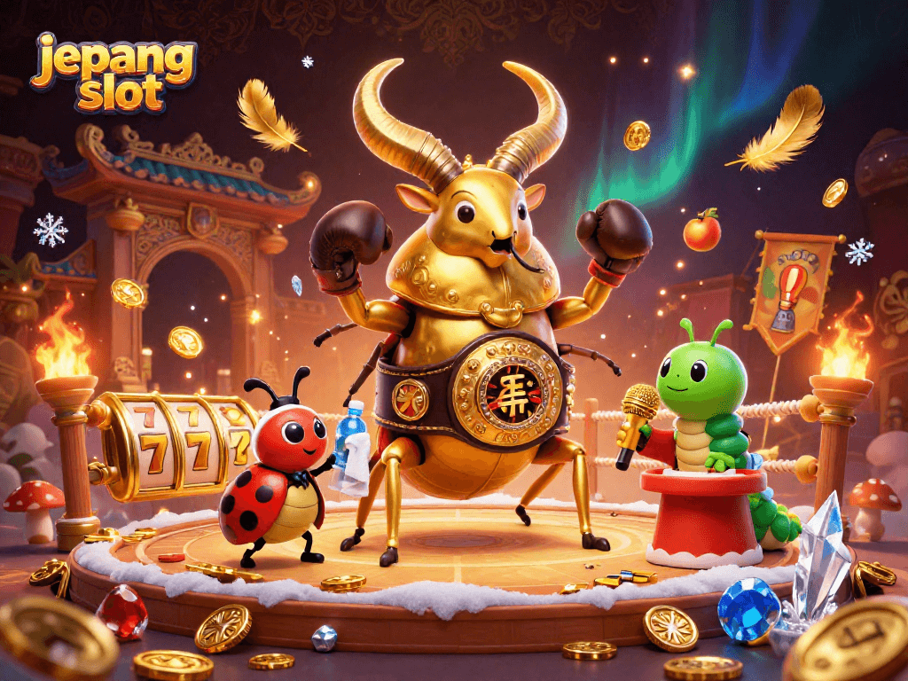 Experience the excitement of jepang slot with vibrant characters and dynamic casino elements in 3D.