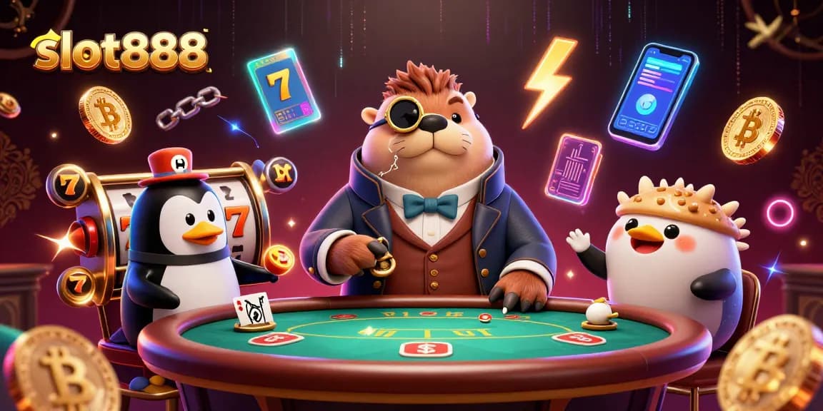Big win di slot888 dengan karakter lucu di dunia bawah laut.