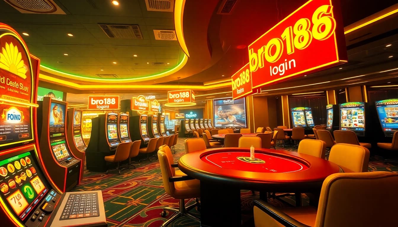 Experience the thrill of bro138 login with premium slot machines and exciting virtual gambling action.