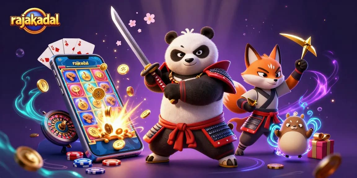 Menangkan hadiah menarik di rajakadal dengan simulasi permainan slot dan elemen kasino menarik lainnya.