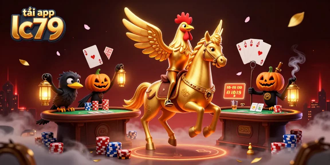 Tham gia trải nghiệm tải app lc79 với những tính năng độc đáo trong một casino ảo đa sắc màu.