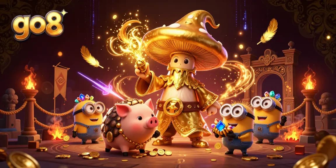 Engage in thrilling experiences at go8 with vibrant treasures and magical themes