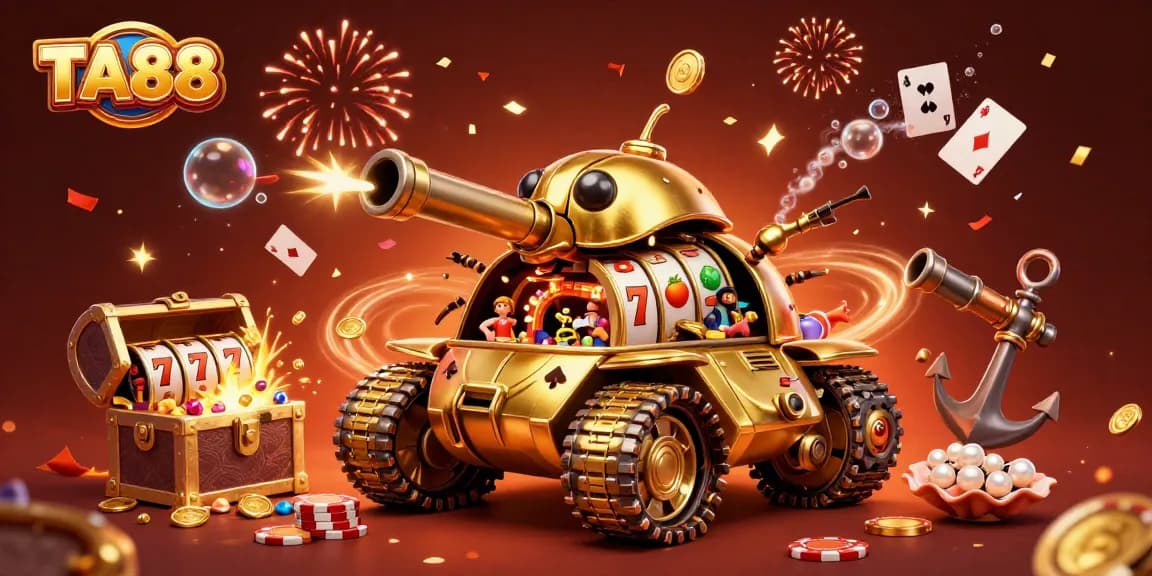Experience the excitement of TA88 with a golden beetle tank casino packed with vibrant elements.
