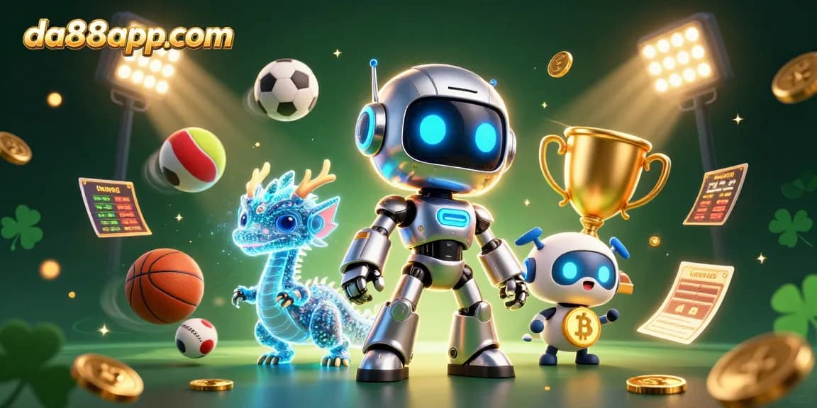 Experience thrilling gameplay at da88appcom with an enchanting 3D casino scene featuring high-stakes excitement.