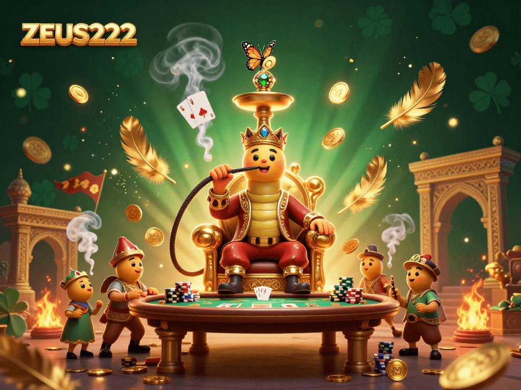 Engage in thrilling poker games at ZEUS222 with captivating visuals and a vibrant atmosphere.