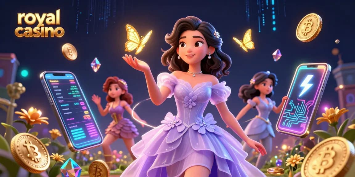 Enjoy thrilling gameplay at royal casino, featuring vibrant characters and immersive digital elements.