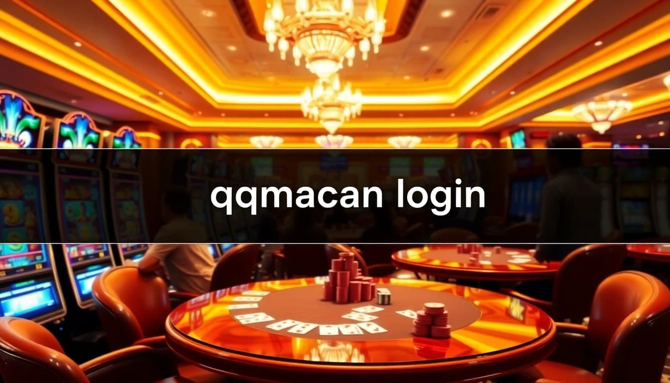 Experience the thrill of gambling with seamless qqmacan login and vibrant slot machines.