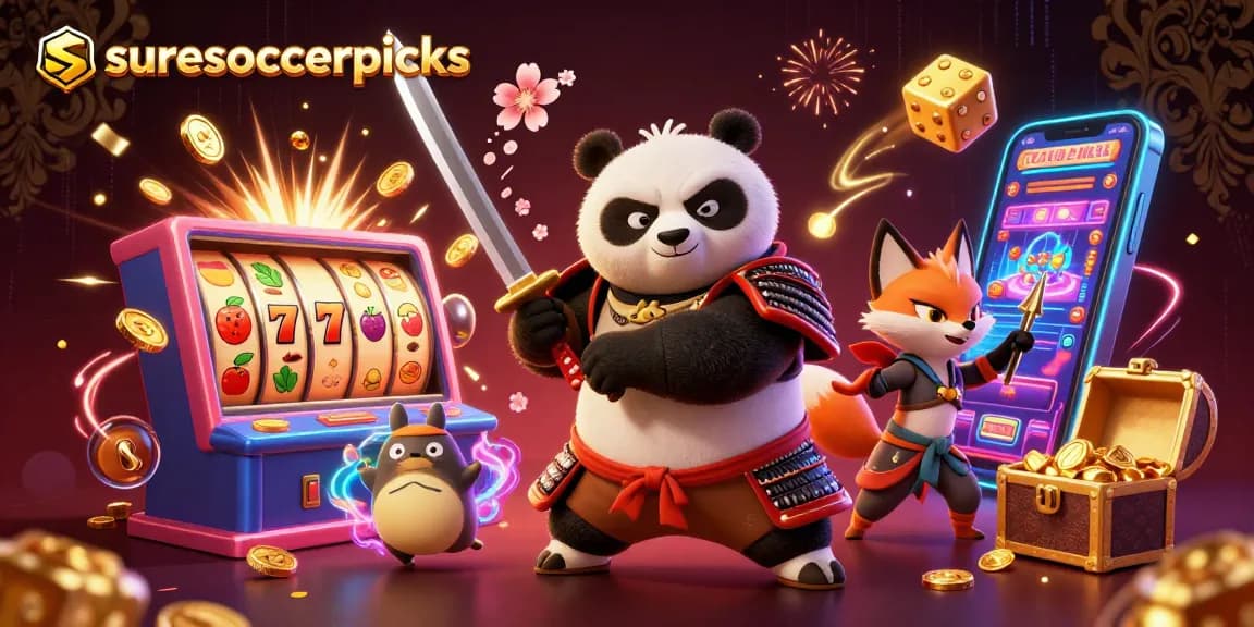 Experience the thrill of suresoccerpicks with a vivid 3D casino scene illustrating excitement and winning potential.