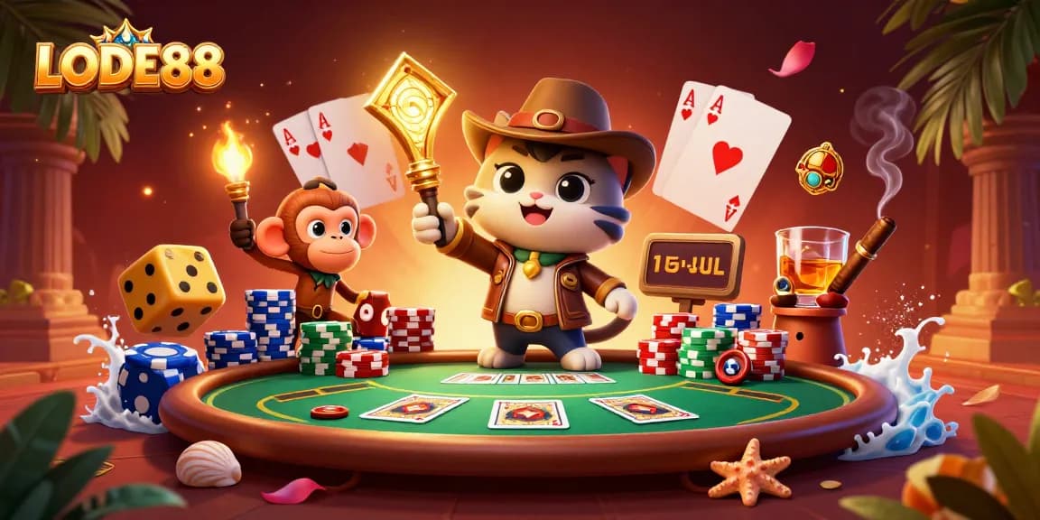 Experience the thrill of LODE88 as our explorer uncovers a golden casino artifact.