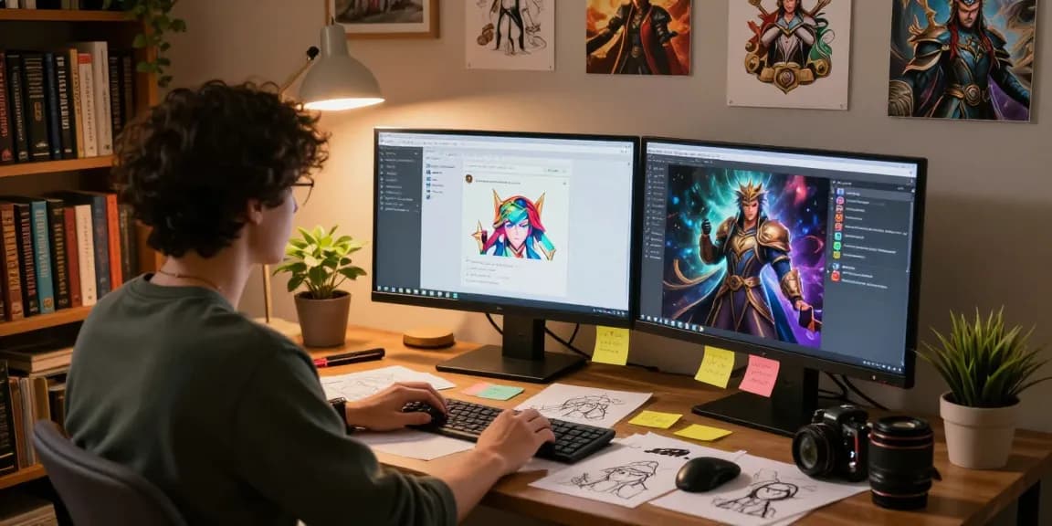 Engaging user interaction with Tavern AI showcasing creative character storytelling.