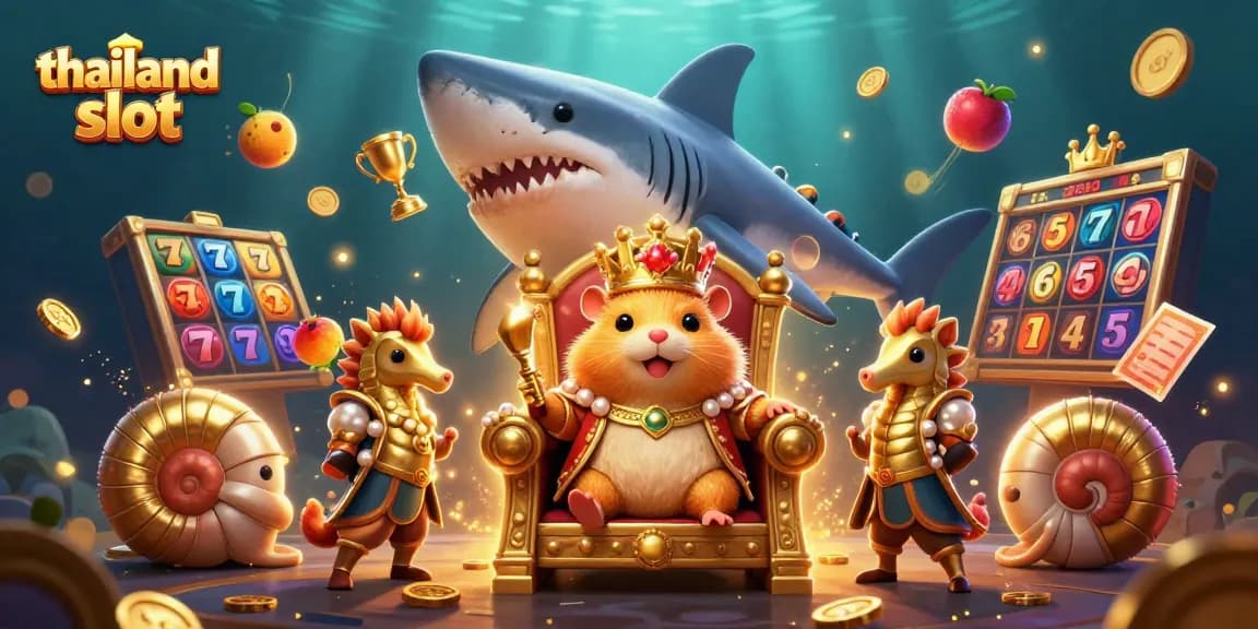 Experience thrilling gameplay with thailand slot in an immersive 3D casino illustration.