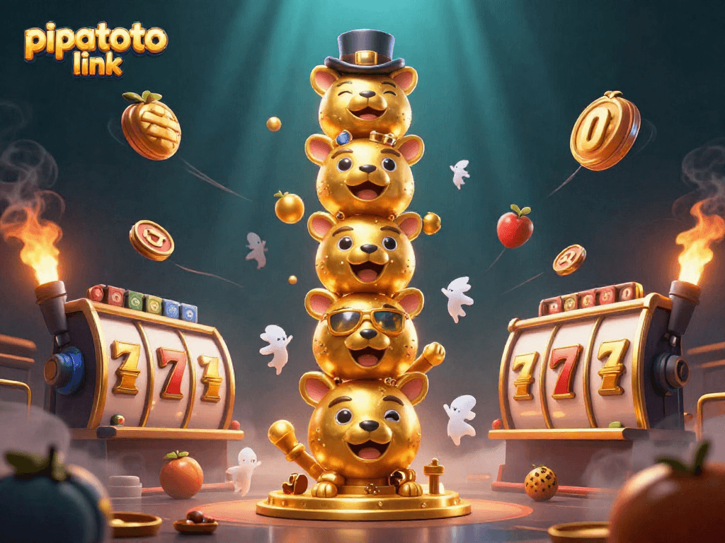Experience thrilling gameplay with the pipatoto link showcasing vibrant slot elements and golden totem artistry.