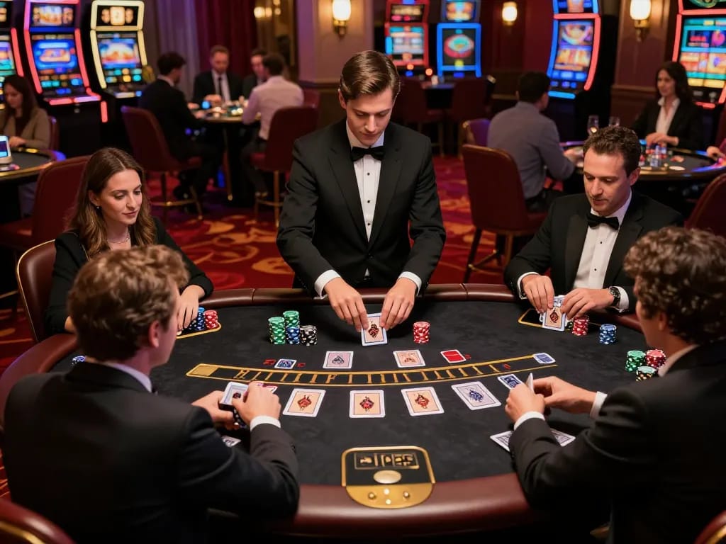 Experience strategic gameplay at 88BET with thrilling blackjack action and engaged players.