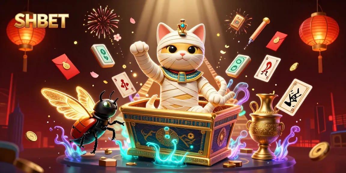 Experience captivating gaming at SHBET with thrilling Egyptian-themed casino action.