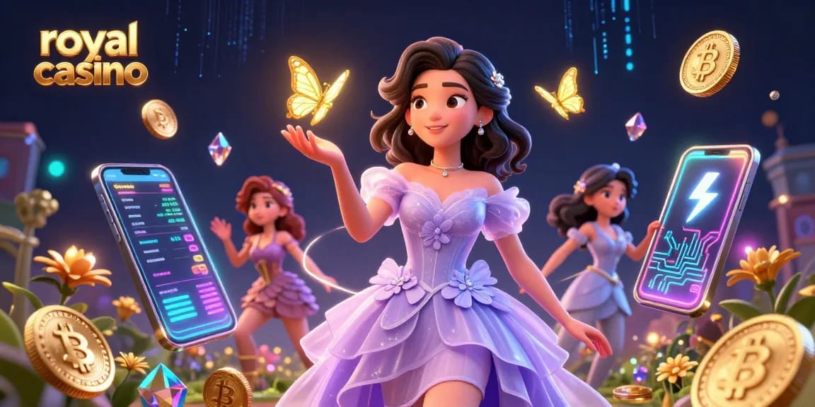 Enjoy thrilling gameplay at royal casino, featuring vibrant characters and immersive digital elements.