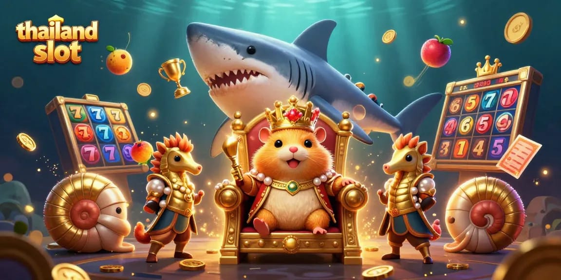 Experience thrilling gameplay with thailand slot in an immersive 3D casino illustration.