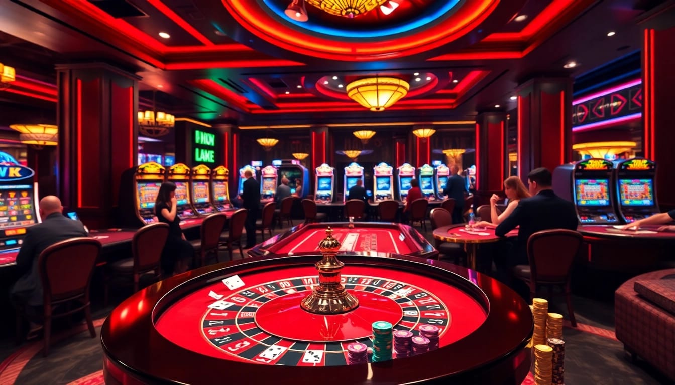 Experience the thrills of 68VIP with exciting casino games and vibrant gambling atmosphere.