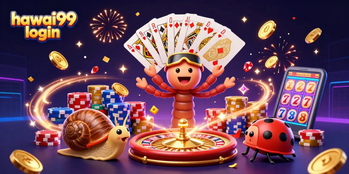 Engage with thrilling hawai99 login games in a vibrant 3D casino world.