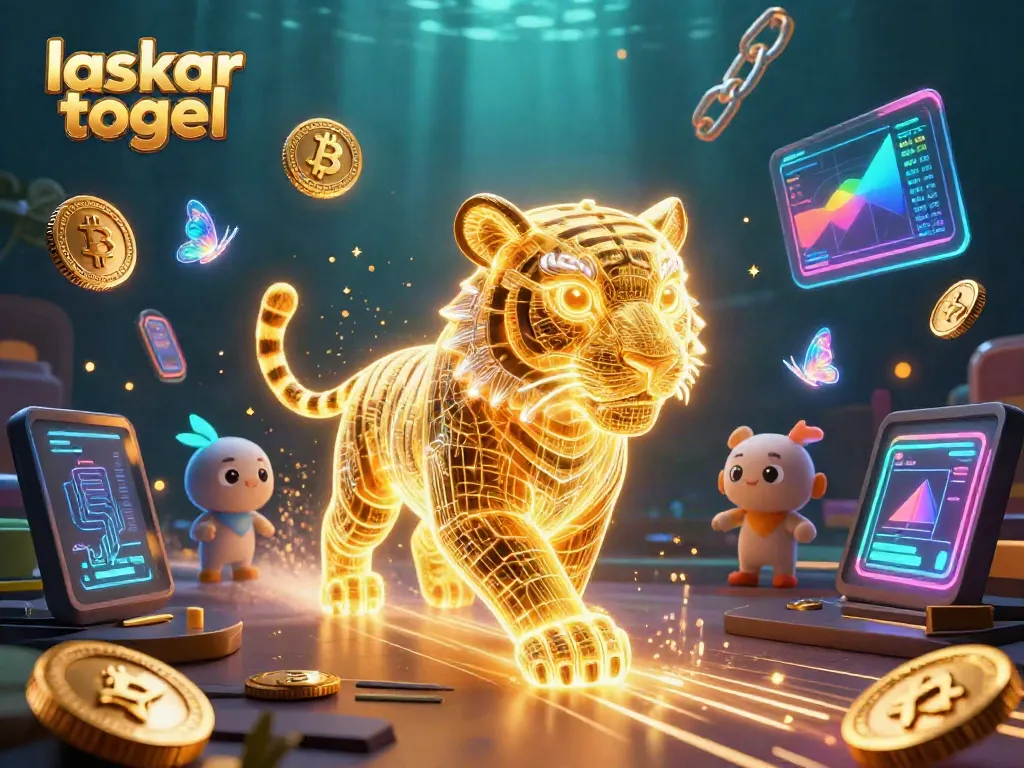 Experience laskar togel excitement with vibrant 3D casino elements sparking joy and winning potential.