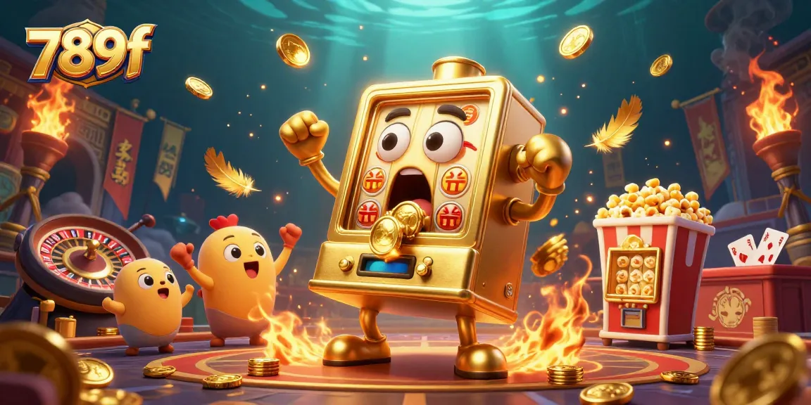 Engage in thrilling gaming experiences at 789f's lively casino environment with winners celebrating jackpots.