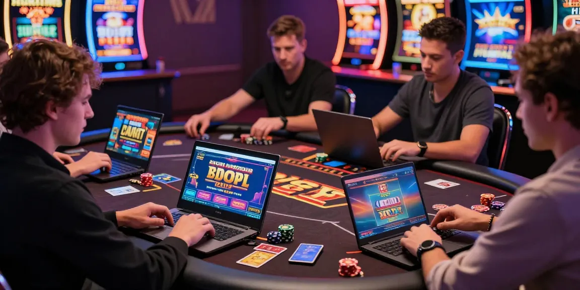 Explore engaging credit card casinos with players enjoying diverse gaming options and thrilling promotions.