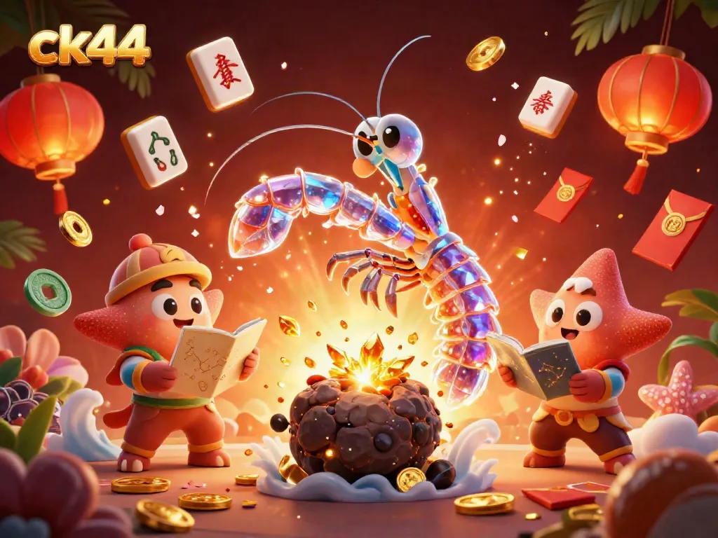 Experience the thrill of ck44 entertainment with galactic samurai and vivid casino elements surrounded by gold.
