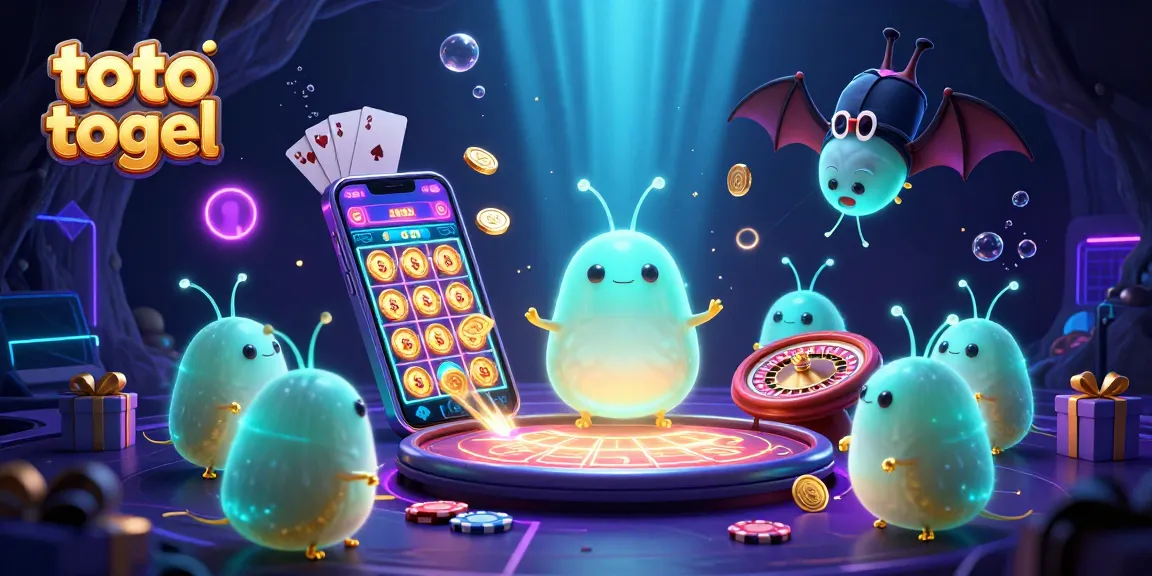 Experience the excitement of toto togel in a glowing casino cave illuminated by magical glowworms.