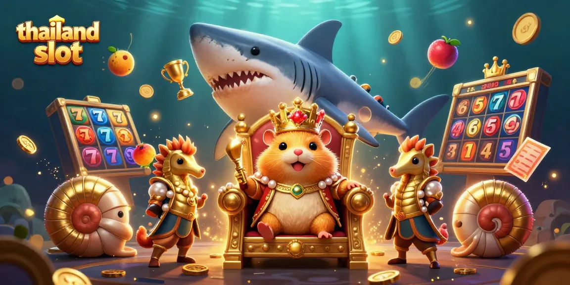 Experience thrilling gameplay with thailand slot in an immersive 3D casino illustration.