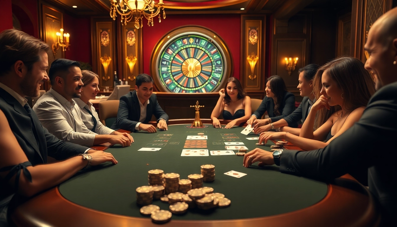 Rasakan sensasi Datuk Win di meja poker kasino mewah dengan warna-warni yang hidup.